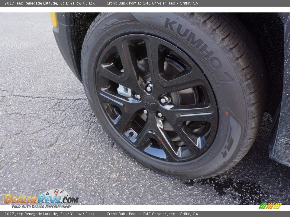 2017 Jeep Renegade Latitude Solar Yellow / Black Photo #12