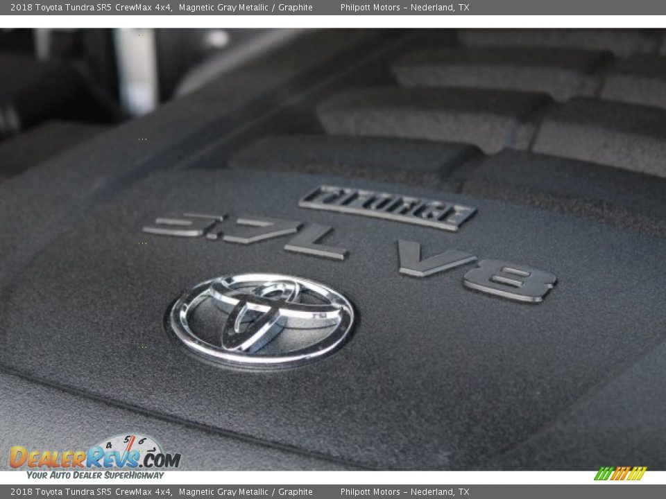 2018 Toyota Tundra SR5 CrewMax 4x4 Magnetic Gray Metallic / Graphite Photo #27