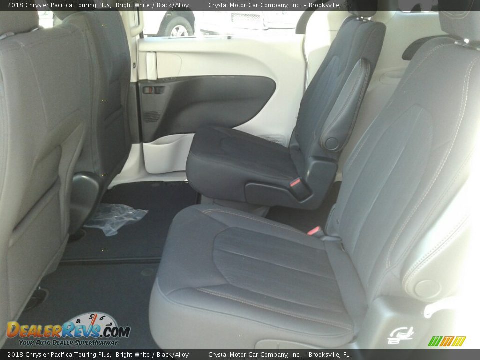 2018 Chrysler Pacifica Touring Plus Bright White / Black/Alloy Photo #11