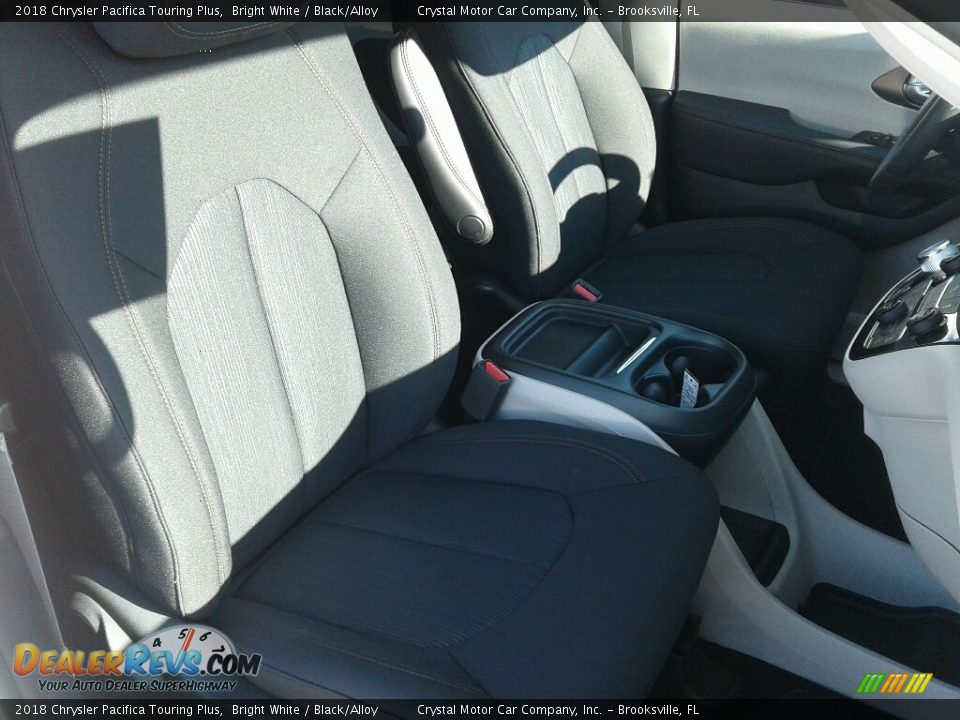 2018 Chrysler Pacifica Touring Plus Bright White / Black/Alloy Photo #13