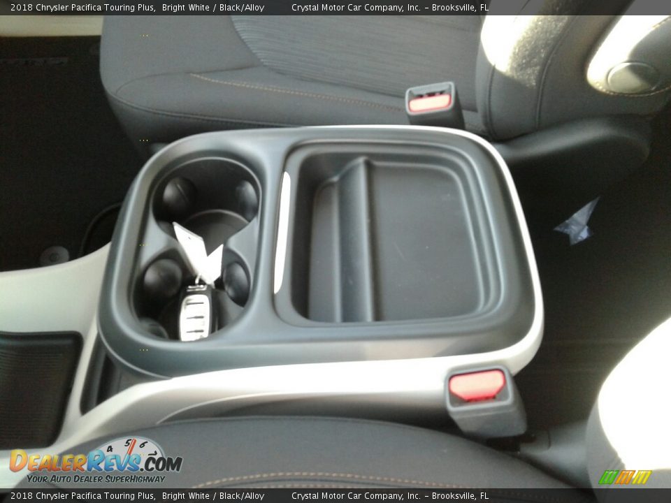 2018 Chrysler Pacifica Touring Plus Bright White / Black/Alloy Photo #20