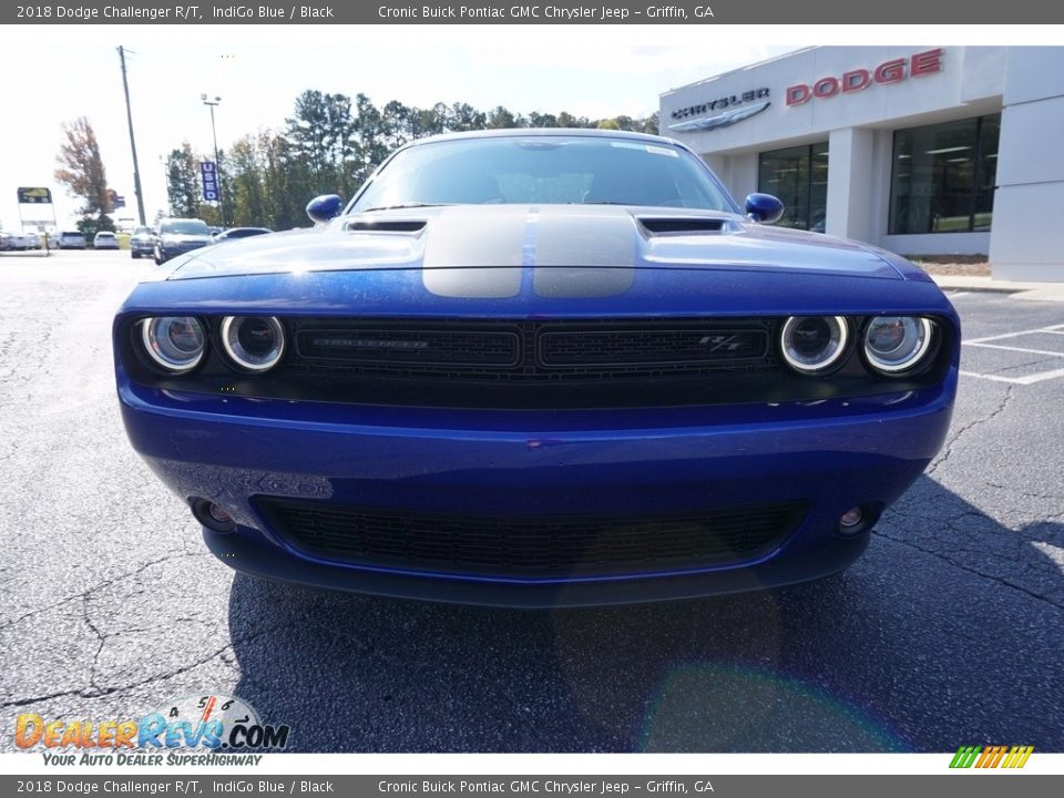 2018 Dodge Challenger R/T IndiGo Blue / Black Photo #2
