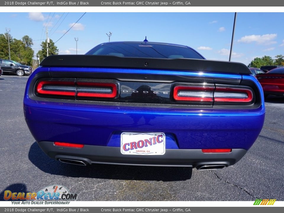 2018 Dodge Challenger R/T IndiGo Blue / Black Photo #6