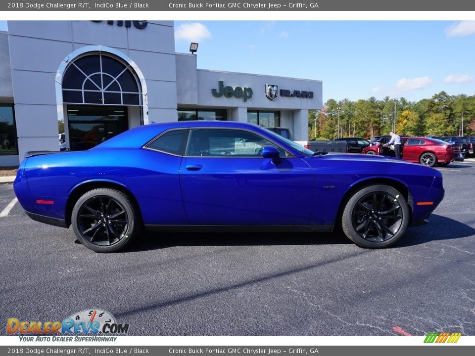 IndiGo Blue 2018 Dodge Challenger R/T Photo #8