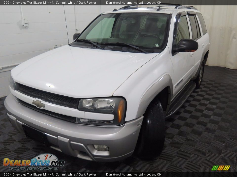 2004 Chevrolet TrailBlazer LT 4x4 Summit White / Dark Pewter Photo #5