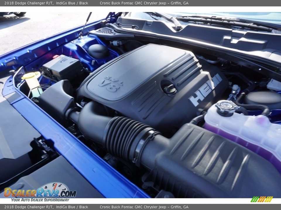 2018 Dodge Challenger R/T 5.7 Liter HEMI OHV 16-Valve VVT MDS V8 Engine Photo #13
