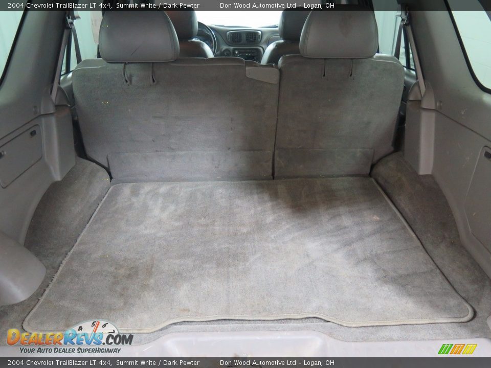 2004 Chevrolet TrailBlazer LT 4x4 Summit White / Dark Pewter Photo #21