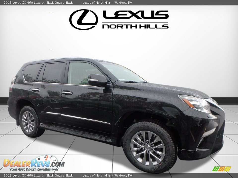 2018 Lexus GX 460 Luxury Black Onyx / Black Photo #1
