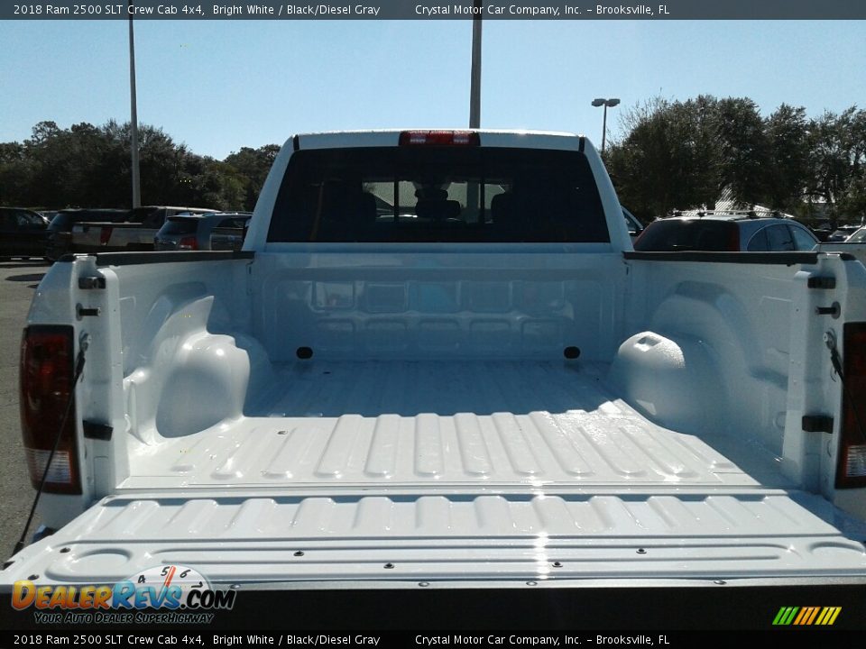 2018 Ram 2500 SLT Crew Cab 4x4 Bright White / Black/Diesel Gray Photo #22