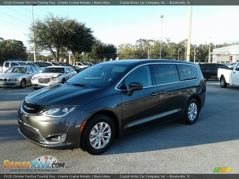 2018 Chrysler Pacifica Touring Plus Granite Crystal Metallic / Black/Alloy Photo #1