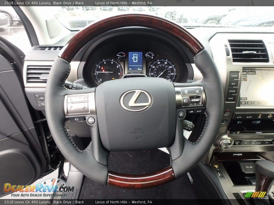 2018 Lexus GX 460 Luxury Black Onyx / Black Photo #13