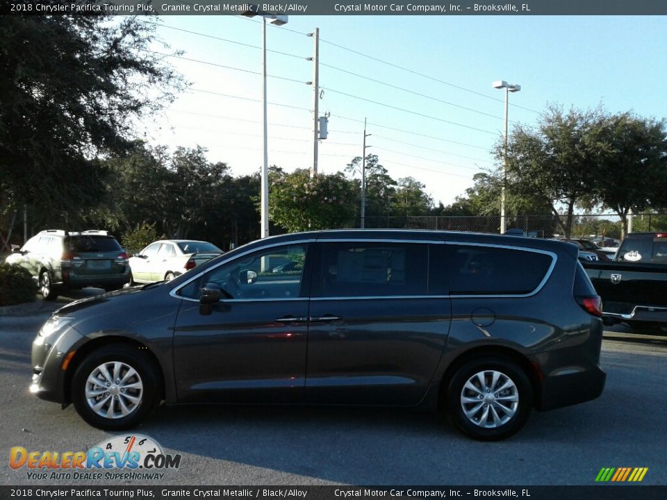 2018 Chrysler Pacifica Touring Plus Granite Crystal Metallic / Black/Alloy Photo #2