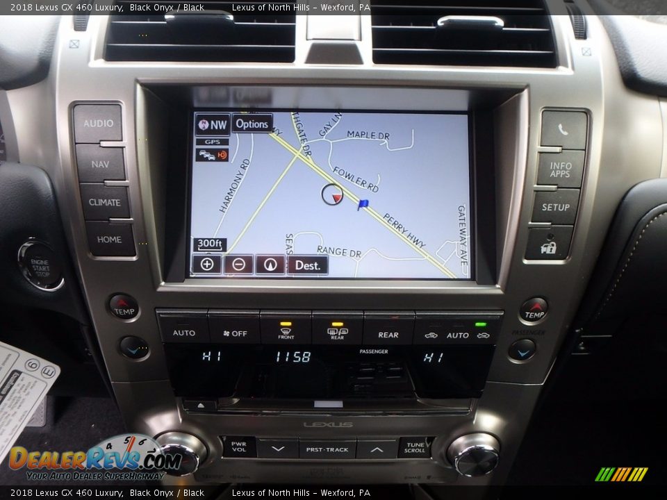 2018 Lexus GX 460 Luxury Black Onyx / Black Photo #14