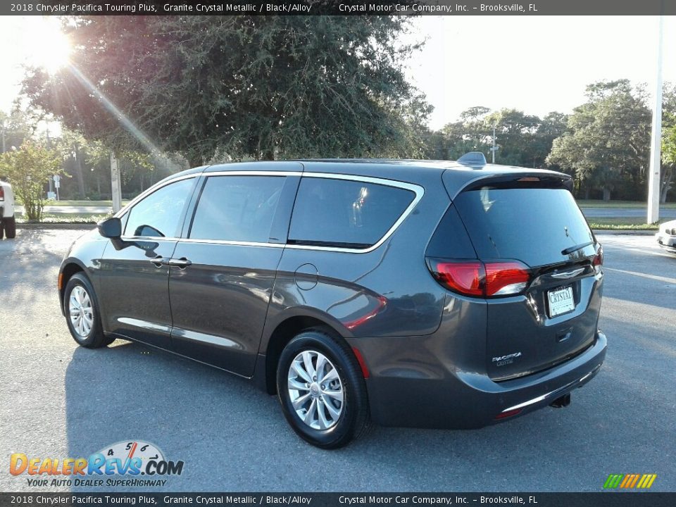 2018 Chrysler Pacifica Touring Plus Granite Crystal Metallic / Black/Alloy Photo #3