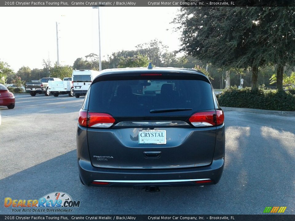 2018 Chrysler Pacifica Touring Plus Granite Crystal Metallic / Black/Alloy Photo #4