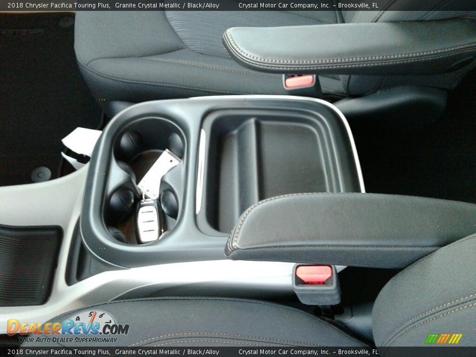 2018 Chrysler Pacifica Touring Plus Granite Crystal Metallic / Black/Alloy Photo #18