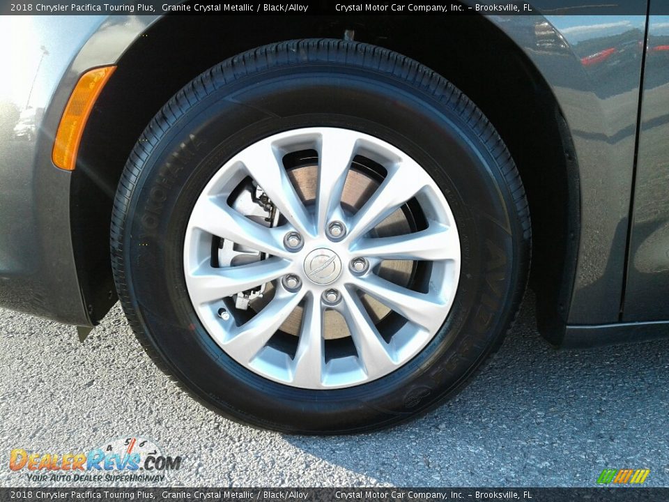 2018 Chrysler Pacifica Touring Plus Granite Crystal Metallic / Black/Alloy Photo #20