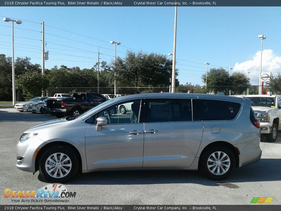 2018 Chrysler Pacifica Touring Plus Billet Silver Metallic / Black/Alloy Photo #1