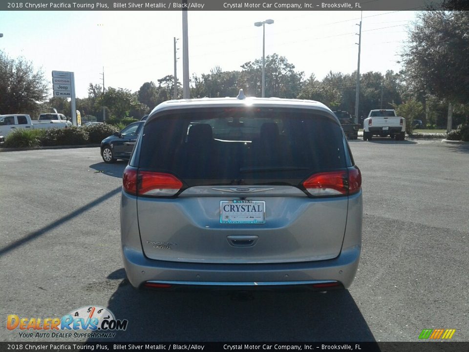 2018 Chrysler Pacifica Touring Plus Billet Silver Metallic / Black/Alloy Photo #4