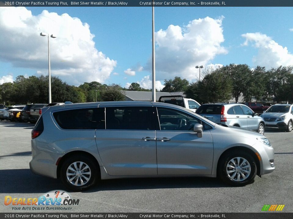 2018 Chrysler Pacifica Touring Plus Billet Silver Metallic / Black/Alloy Photo #5