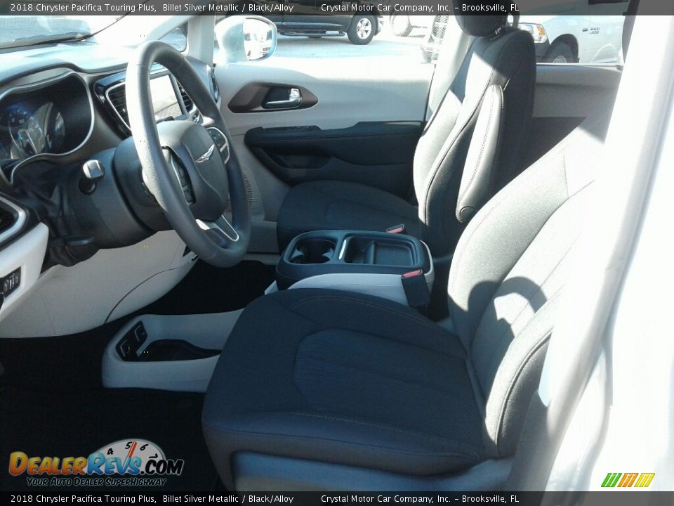 2018 Chrysler Pacifica Touring Plus Billet Silver Metallic / Black/Alloy Photo #8