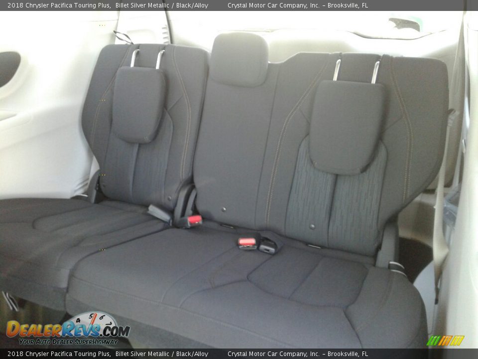 2018 Chrysler Pacifica Touring Plus Billet Silver Metallic / Black/Alloy Photo #10