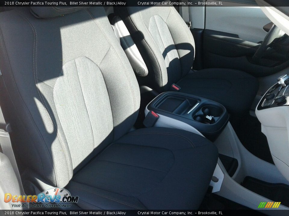 2018 Chrysler Pacifica Touring Plus Billet Silver Metallic / Black/Alloy Photo #13
