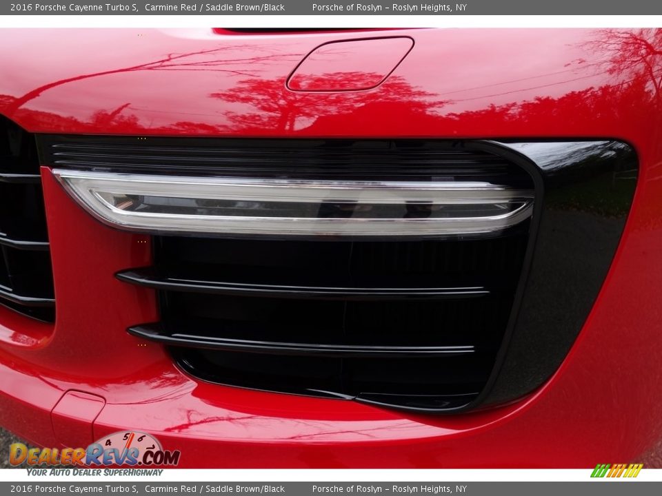 2016 Porsche Cayenne Turbo S Carmine Red / Saddle Brown/Black Photo #10