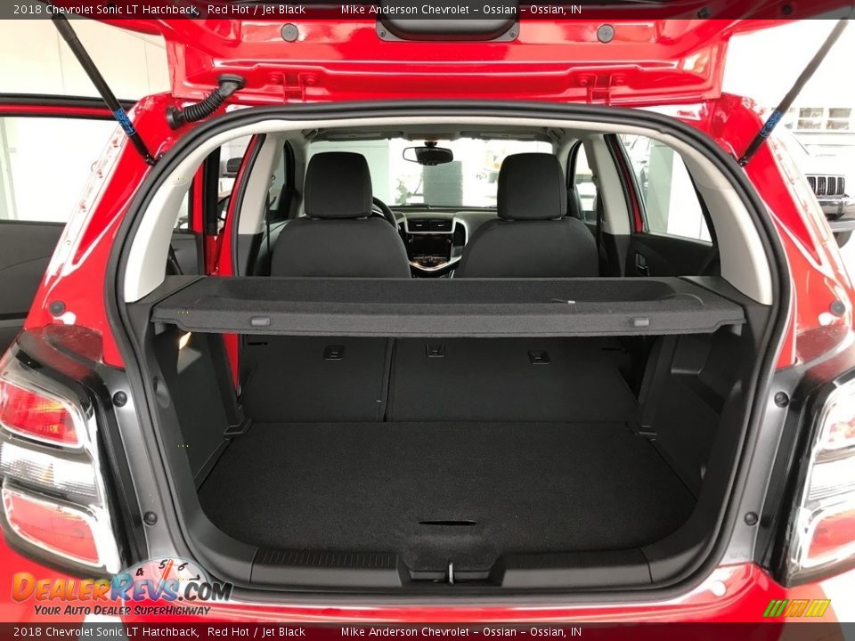 2018 Chevrolet Sonic LT Hatchback Trunk Photo #13