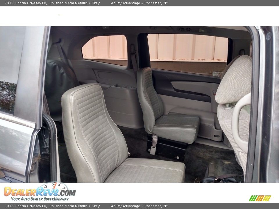 2013 Honda Odyssey LX Polished Metal Metallic / Gray Photo #17