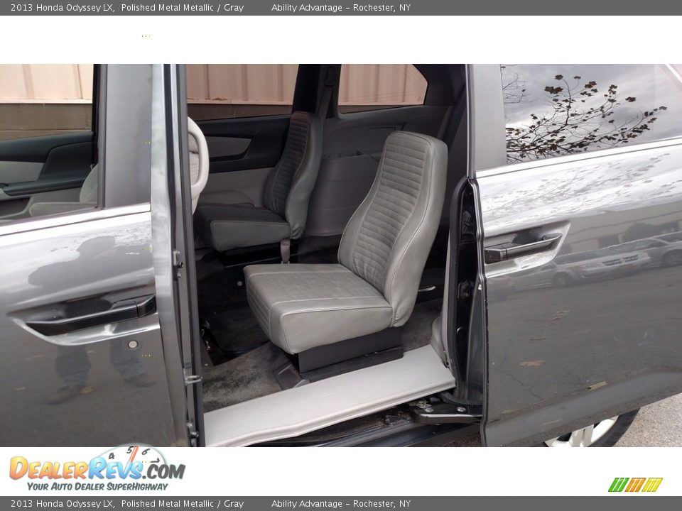 2013 Honda Odyssey LX Polished Metal Metallic / Gray Photo #21