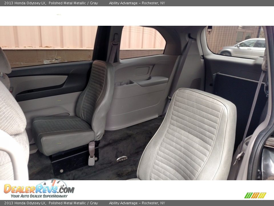 2013 Honda Odyssey LX Polished Metal Metallic / Gray Photo #22