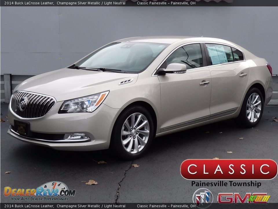 2014 Buick LaCrosse Leather Champagne Silver Metallic / Light Neutral Photo #1