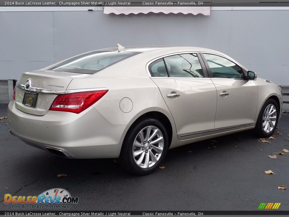 2014 Buick LaCrosse Leather Champagne Silver Metallic / Light Neutral Photo #2