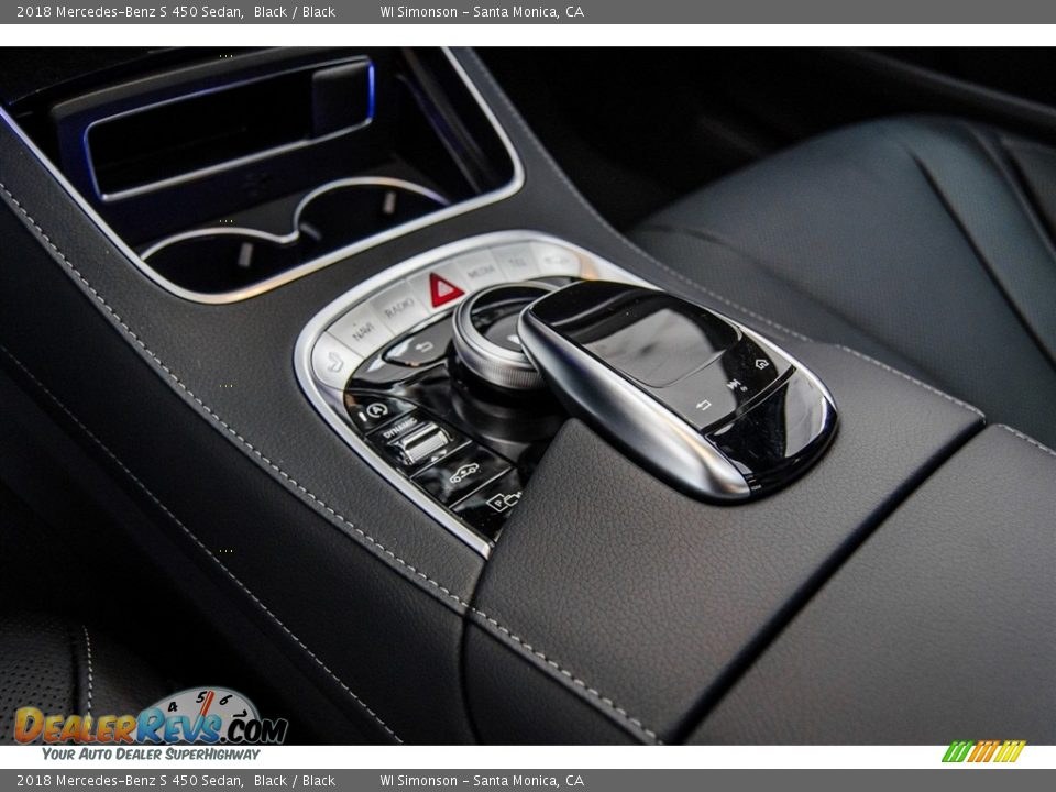 2018 Mercedes-Benz S 450 Sedan Black / Black Photo #7