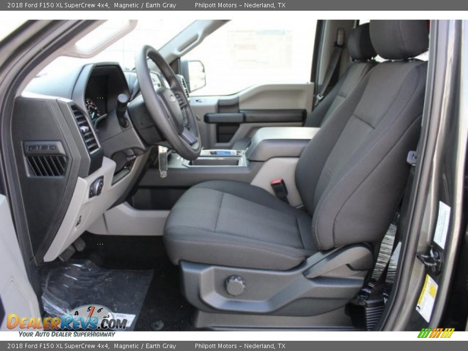2018 Ford F150 XL SuperCrew 4x4 Magnetic / Earth Gray Photo #8