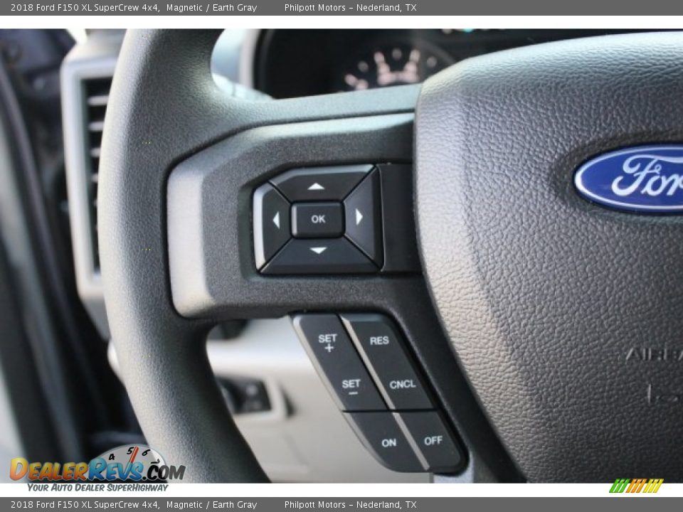 2018 Ford F150 XL SuperCrew 4x4 Magnetic / Earth Gray Photo #11