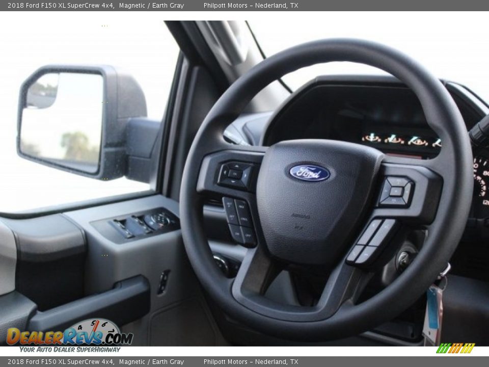 2018 Ford F150 XL SuperCrew 4x4 Magnetic / Earth Gray Photo #18