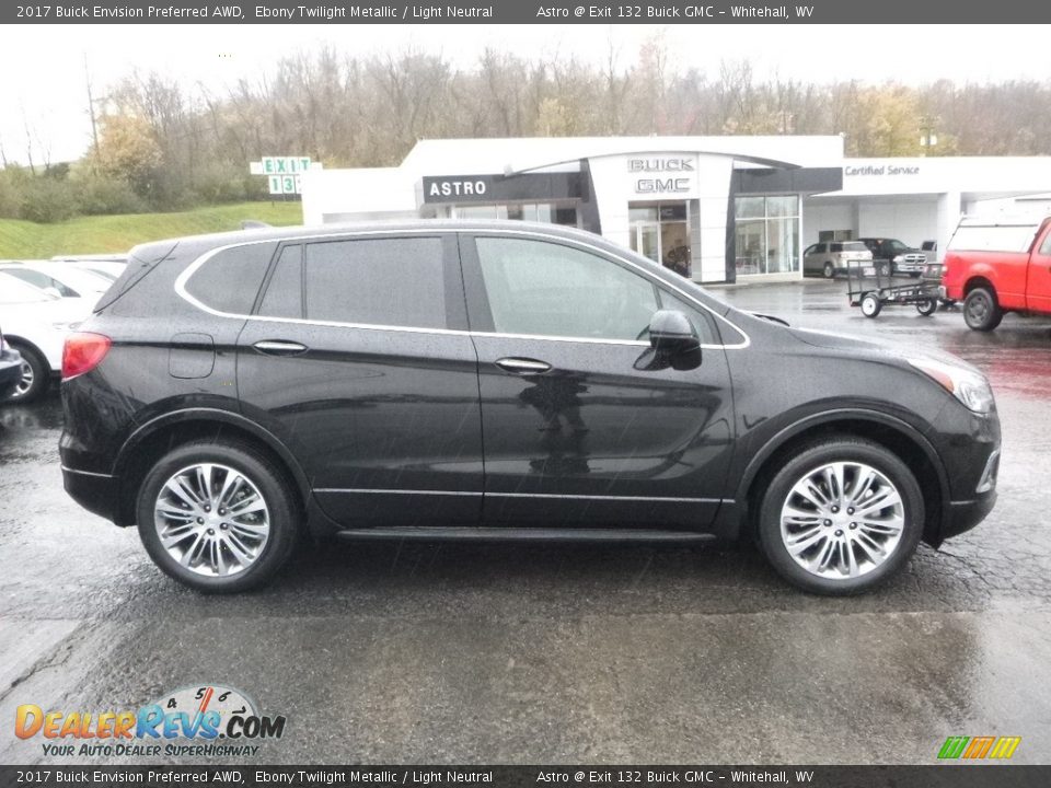 2017 Buick Envision Preferred AWD Ebony Twilight Metallic / Light Neutral Photo #3