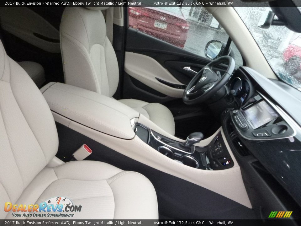 2017 Buick Envision Preferred AWD Ebony Twilight Metallic / Light Neutral Photo #10