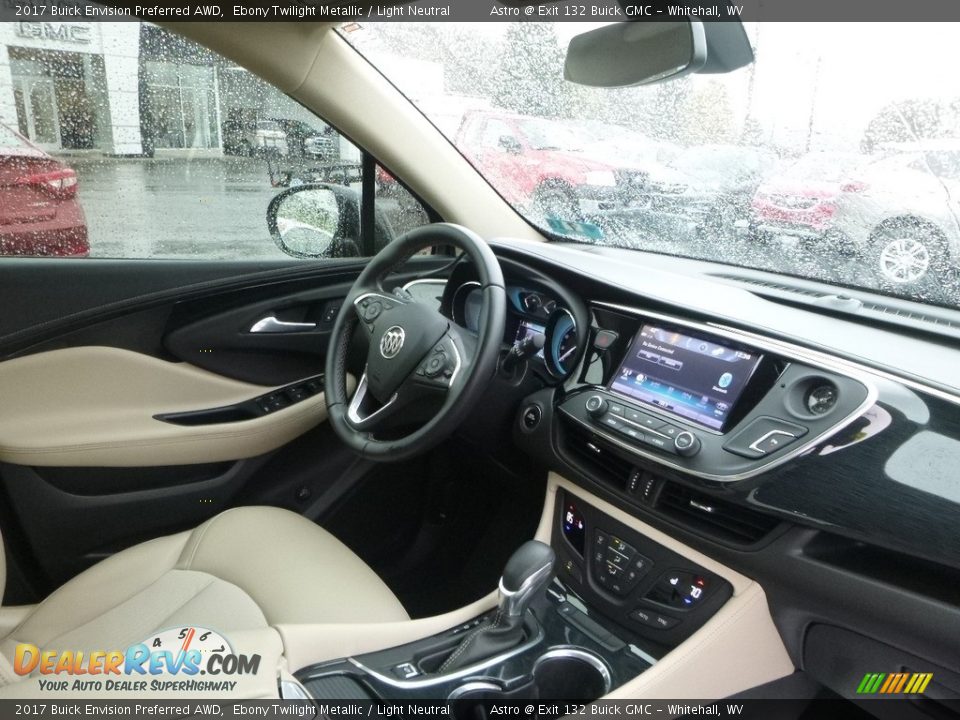 2017 Buick Envision Preferred AWD Ebony Twilight Metallic / Light Neutral Photo #11
