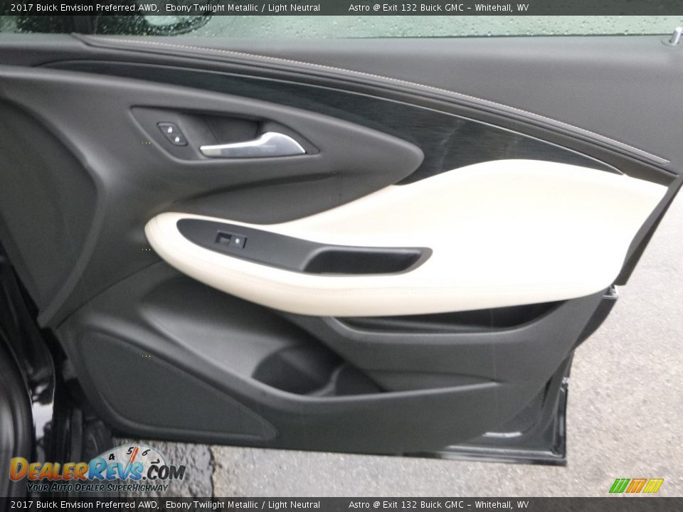 2017 Buick Envision Preferred AWD Ebony Twilight Metallic / Light Neutral Photo #12