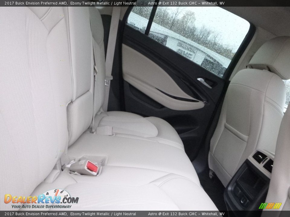 2017 Buick Envision Preferred AWD Ebony Twilight Metallic / Light Neutral Photo #13