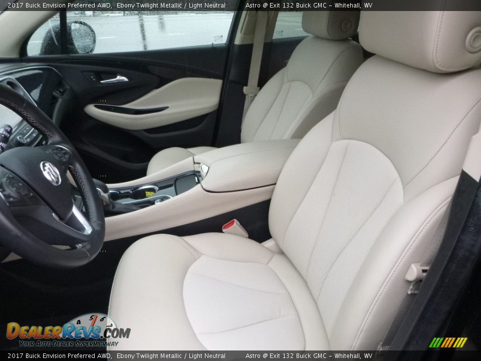 2017 Buick Envision Preferred AWD Ebony Twilight Metallic / Light Neutral Photo #15