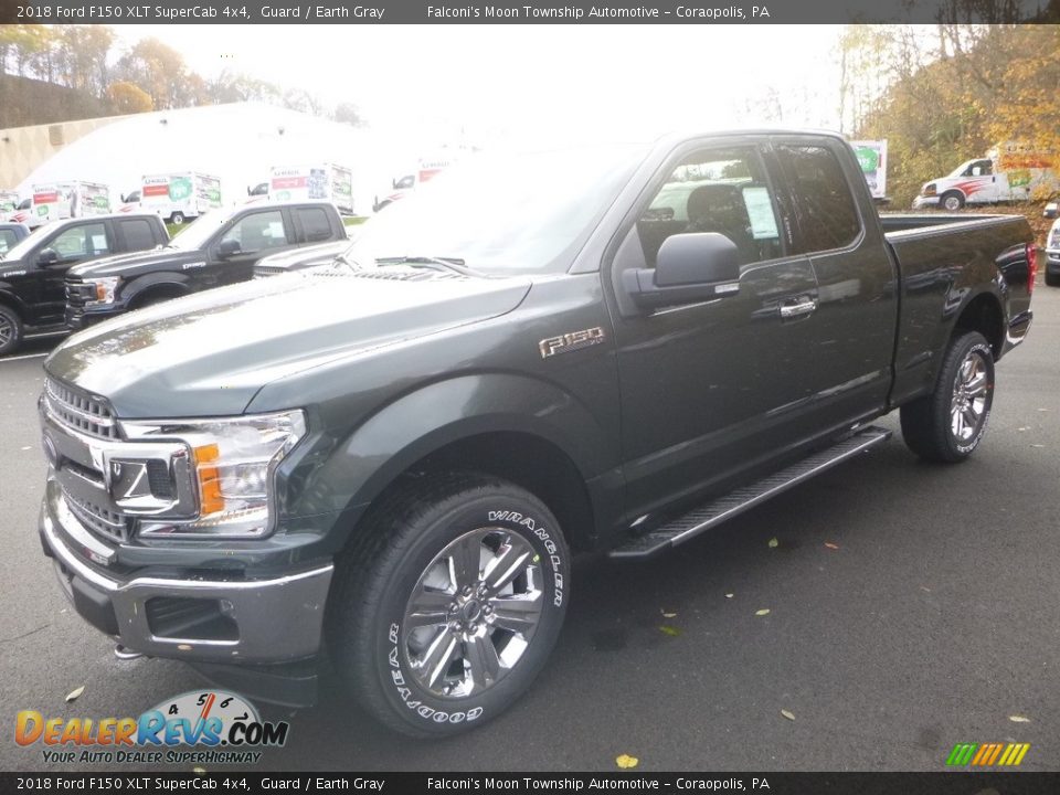 2018 Ford F150 XLT SuperCab 4x4 Guard / Earth Gray Photo #4