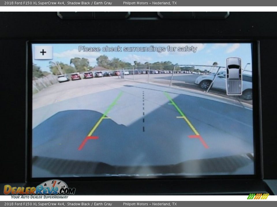 2018 Ford F150 XL SuperCrew 4x4 Shadow Black / Earth Gray Photo #13