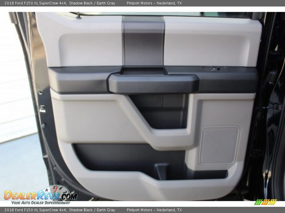 2018 Ford F150 XL SuperCrew 4x4 Shadow Black / Earth Gray Photo #20