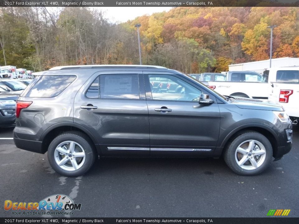 2017 Ford Explorer XLT 4WD Magnetic / Ebony Black Photo #1