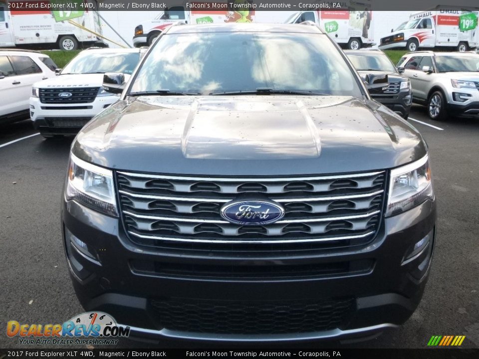 2017 Ford Explorer XLT 4WD Magnetic / Ebony Black Photo #4