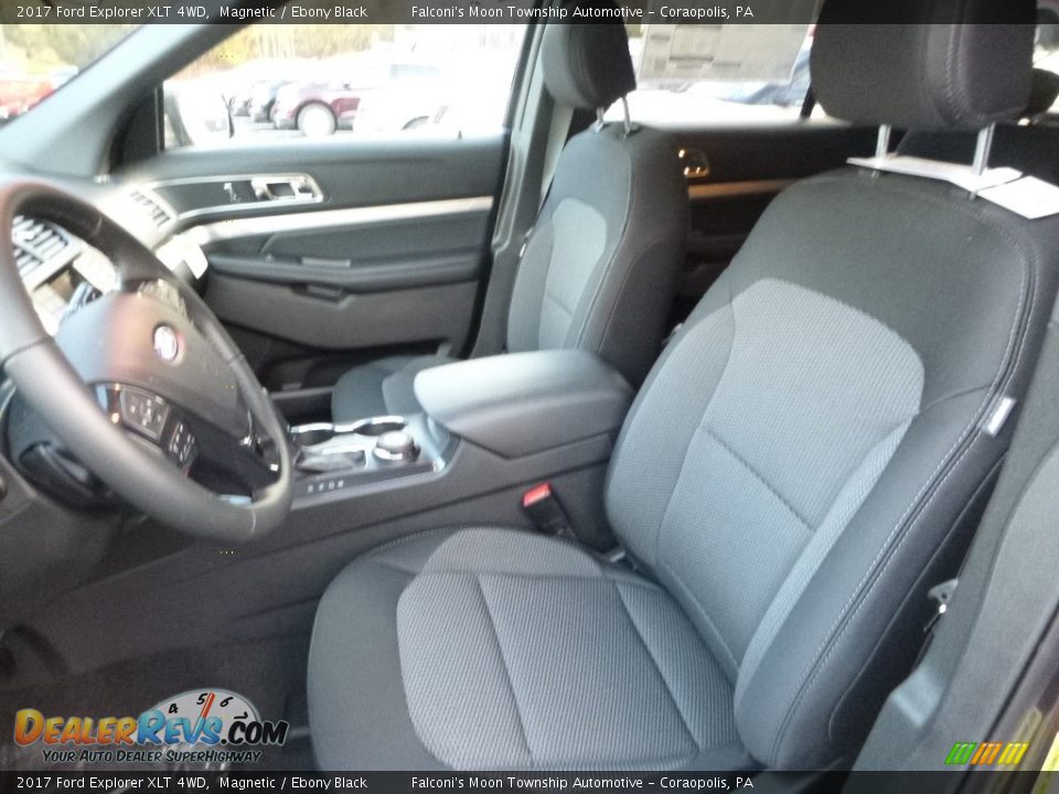 2017 Ford Explorer XLT 4WD Magnetic / Ebony Black Photo #12